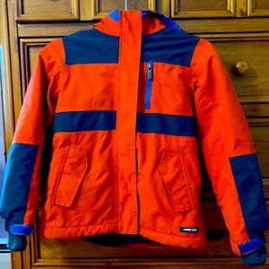 Lands End boys snow/ski/winter jacket, size 8 (Small)